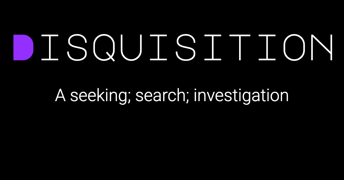 Screenshot for Disquisition