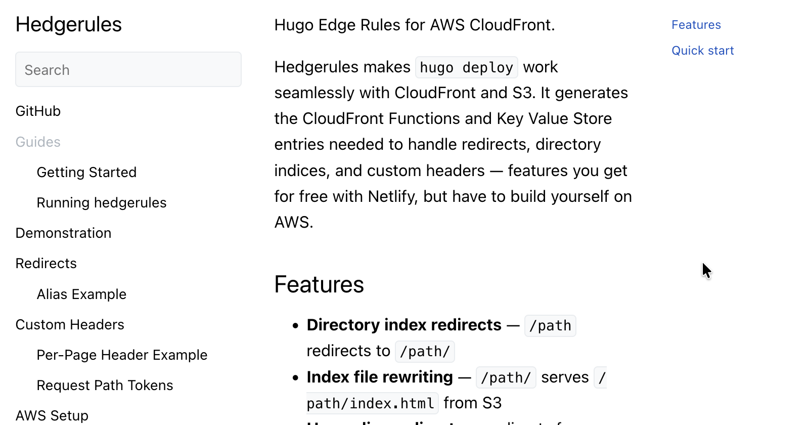 Screenshot for Hedgerules